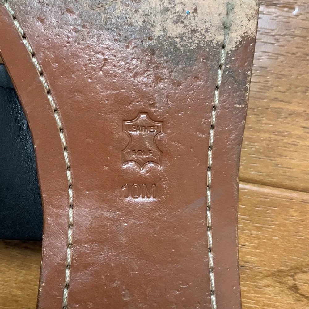Tory Burch Leather Slide Sandals